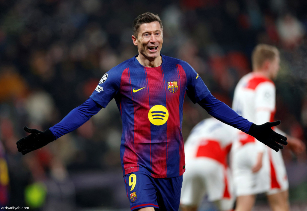  برشلونة ينعش حظوظ التأهل برباعية سلافيا براج 
